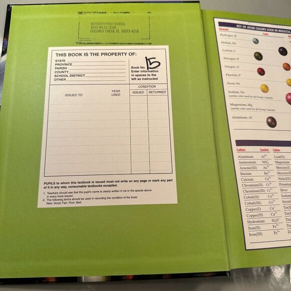 Holt Florida Chemistry Hardcover Textbook FCAT Prep Interactive Online Edition - Picture 9 of 16